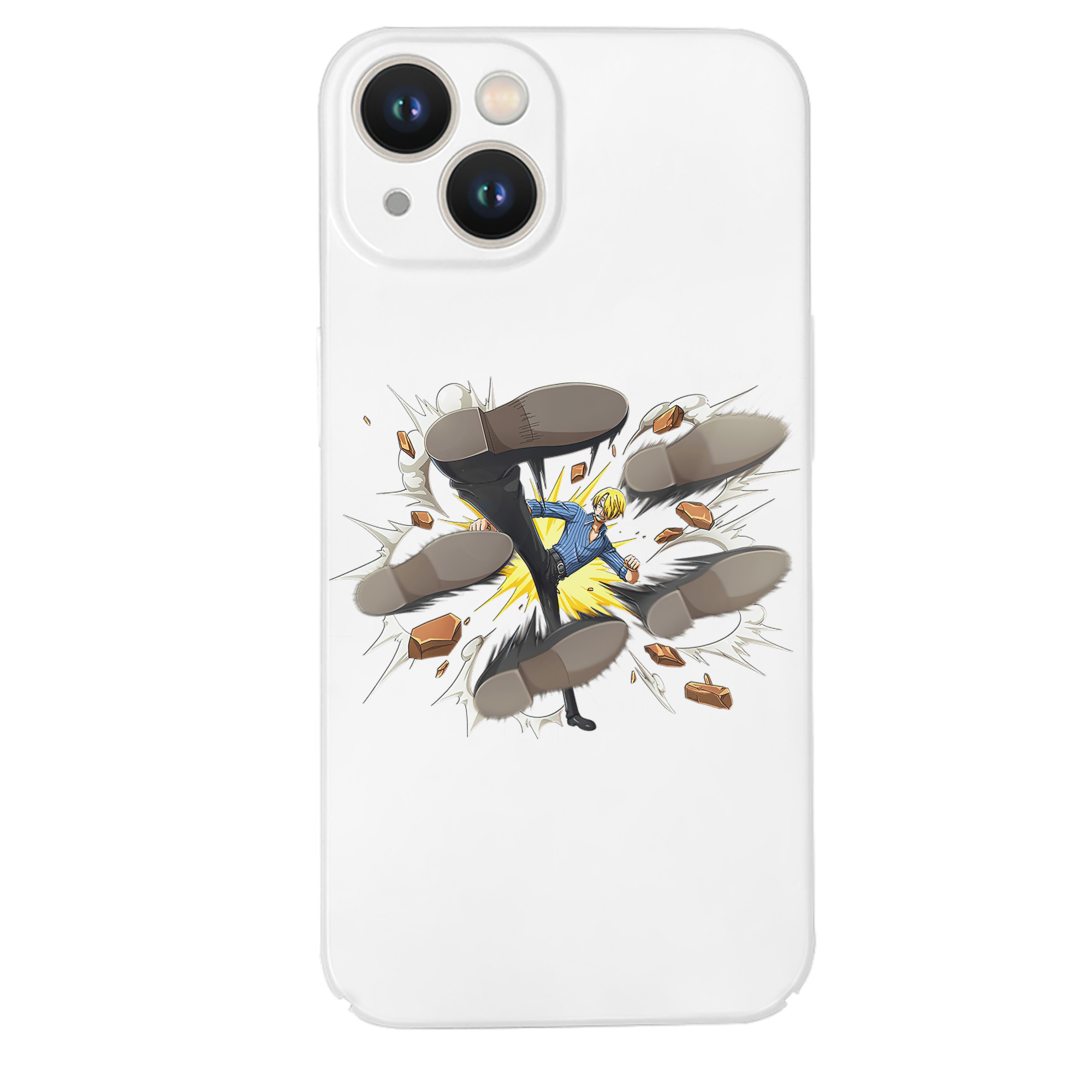 （画像用） ワンピース サンジ ONE PIECE Sanji 【iPhone 14シリーズ対応】ハードケース